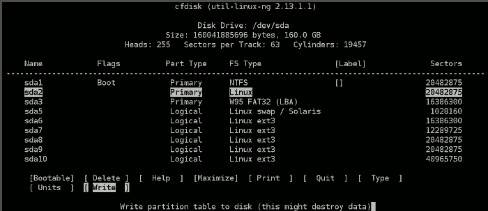 Write the result to disk Write the result to disk